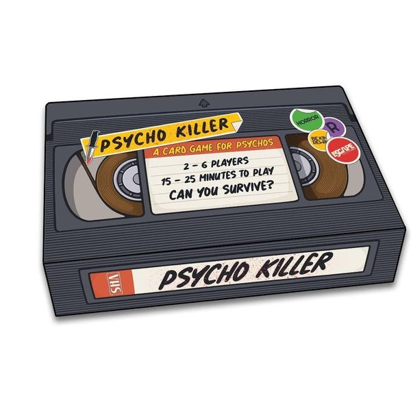 Escape Tabletop Games Psycho Killer, Fast-Paced, Hilarious and Strategic Party Game!