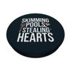 Pool Guy Skimming Pool Cleaning PopSockets Adhesive PopGrip