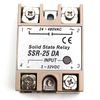 FainWan 2pcs SSR-25DA Solid State Relay Single Phase Semi-Conductor Relay Input 3-32V DC Output 24-380V AC (SSR-25 DA) for Temp Controller Tool