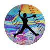 Watercolor Softball Player Pitch Cool Pitching Pitcher PopSockets Swappable PopGrip