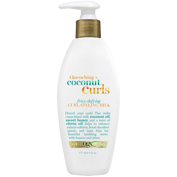 OGX Coconut Milk Curl Defining Cream for Curly Hair, 177 ml