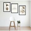 A5 picture frames pack of 3 frames black (Black, A5-210 x 148mm)