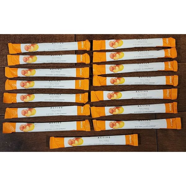 Plexus Active Peach Mango Flavor 15 Single Serve Packets New Sealed