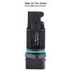 MAF Mass Airflow Meter Sensor, ABS Plastic Black Car Mass Air Flow Meter Sensor Replacement for E46 E36 E38 E39 E52 OE Part Number F00C2G2029 Air Flow Sensor Mass