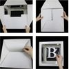 Baby Shower Boxes Party Decorations - 4 pcs White Transparent Balloon Boxes