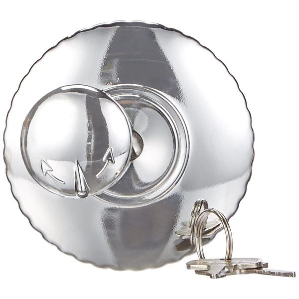 Gas cap with key bayonet, 60 mm