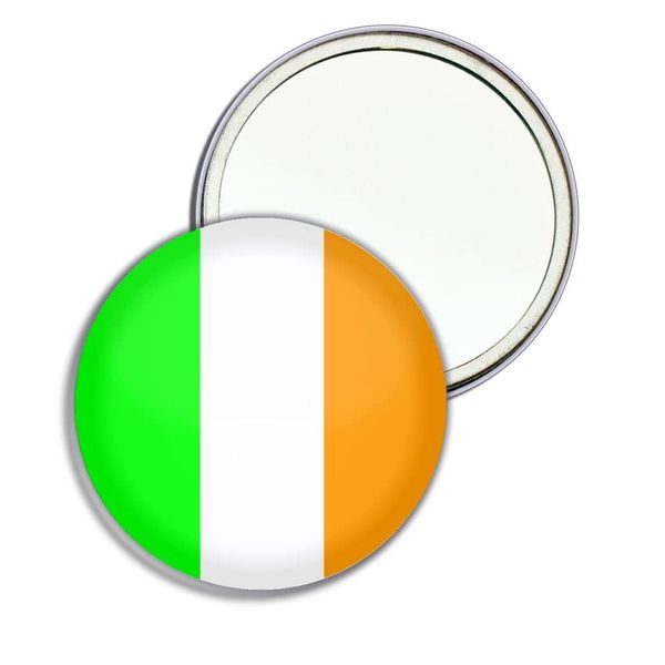 Ireland Flag - 77mm Round Compact Mirror