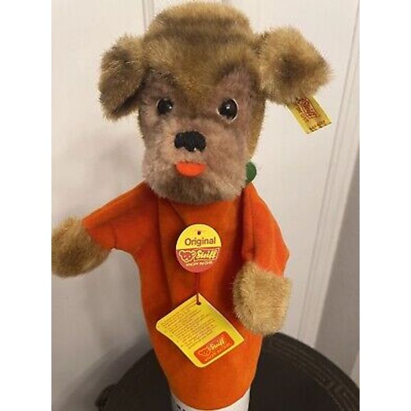 Steiff Vintage￼ Dog Hand Puppet