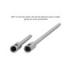 Drill Extension, 1/4 Inch Drill Hex Extension Set Extension Rod Auger Drill Bit for Mechanical Engineering, Default