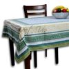 Cotton Floral Tablecloth Rectangle White Green Kitchen Table Linen