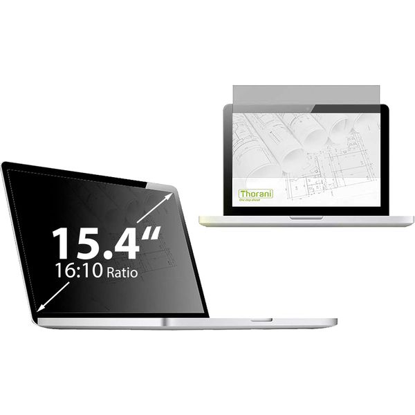 Thorani Premium Privacy Screen Protector Protects Your Display 15.4 Inch 16:10 Widescreen, 130079