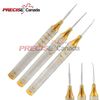 Precise Canada Dental Flex Periotome Extraction Screw kit Periodontal Implant 3 Pcs DN-2148