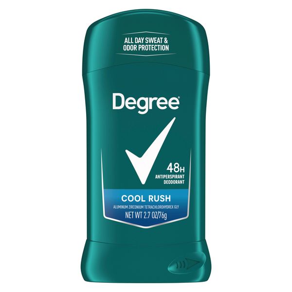 Degree Men Original Antiperspirant Deodorant Cool Rush 48-Hour Sweat & Odor Protection Antiperspirant For Men 2.7 oz