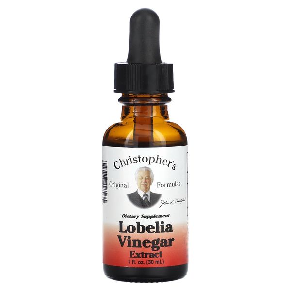 Christopher's Original Formulas Lobelia Vinegar Extract, 1 fl oz (30 ml)