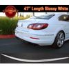 47" long Universal Glossy White Rear Trunk Deck Lip Spoiler Wing For Ford