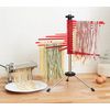 Fox Run Collapsible Pasta Drying Rack, 18.5", Red, Plastic with Rotating Arms