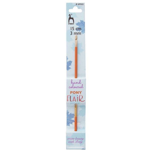Pony Flair Hand Colored Crochet Hook - 15CM (3.00MM)