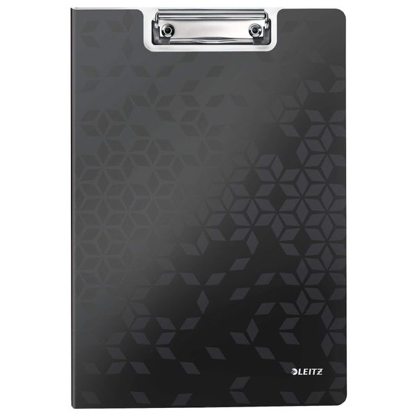 Leitz Wow Clip-on Folder, A4 (Black, Pack of 10)