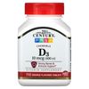 Chewable Vitamin D3, Orange, 100 mcg (400 IU), 110 Tablets