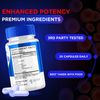 Nerve Flow Advanced Nerve Support Formula Maximum Strength Vitamin 120 Capsules