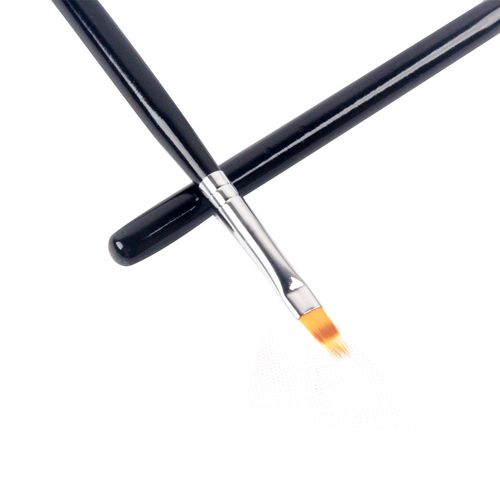 1 Pz Gel UV Nail Art Painting Brush Con Manico In Legno Capelli Nylon Ombre Brush Pro Strumenti Nail Art 4#