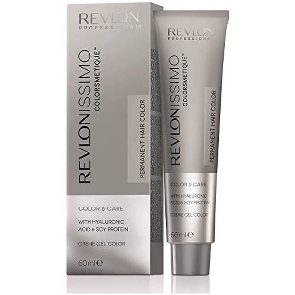 REVLON PROFESSIONAL Revlonissimo Colorsmetique Colour & Care Permanent Hair Colour, No. 4.3 Golden Brown, 60 ml