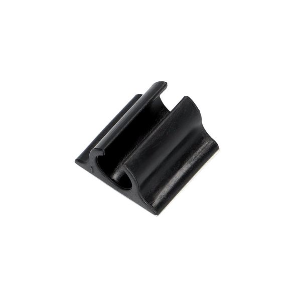 Amon 3435 Wire Tubing Holder (Clip) for φ0.3 inches (7 mm), Pack of 5, Corrugated Tube for Cable Protection, Cord Cover