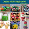 DIY creative colorful rubber band woven bracelet set