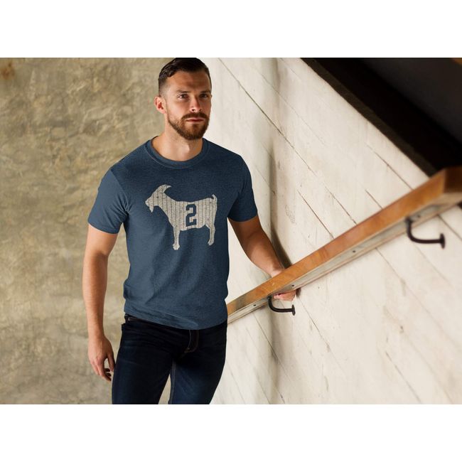  Official Goat Gear - Goat 02 - Vintage Jeter T-Shirt : Sports &  Outdoors