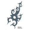 WMU Tribal Borneo Scorpion Tattoo (2 Pack)
