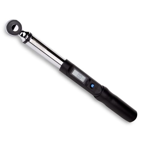 Summit Tools 3/8 inch Digital Torque Wrench, 5-99.5 ft-lbs (6.8-135 N-m) Torque Range, LCD Display, Calibrated (ES3-135CN), Blue