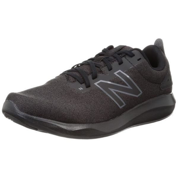 New Balance ME432 Men's Running Shoes, Amazon.co.jp Exclusive, Sneakers, White, School, Lightweight, Black (LK2).