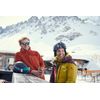 SOGGLE Vizor Visor Protection for Visor Helmets (Ski Helmets), Colour: Black/White Skis