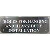 FIRE Sprinkler Riser Inside Sign(White, Reflective !!, Aluminium 2X6)-REF24-1027
