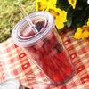 Bar Drinkstuff Double Wall Plastic Cup, 16oz, Pack of 2