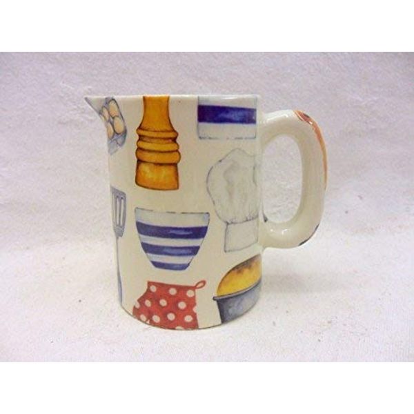 Baking days cream jug by Heron Cross Pottery.