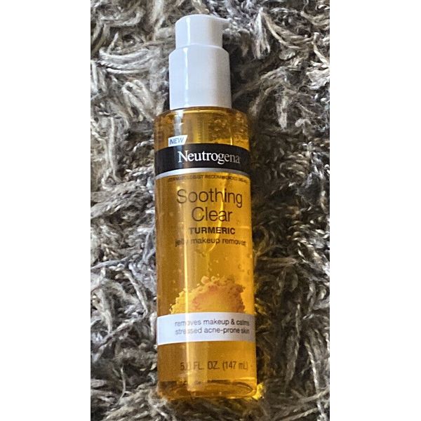 Neutrogena Soothing Clear Turmeric Jelly Makeup Remover Cleanser 5 fl oz