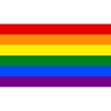 CafePress Rainbow Gay Pride Flag Rectangle Bumper Sticker Car Decal