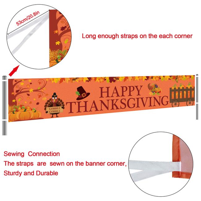 Friendsgiving Banner Friends Theme Thanksgiving Party Decoration Supplies  Friendsgiving Decorations Banner for Fireplace Home Indoor Outdoor