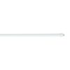 Lightweight Extendabeble Telescopic White Round Net Curtain Rail/Rod (60cm-100cm)