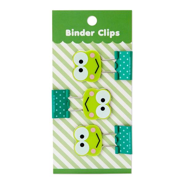 Sanrio Kerokeroppi Face Shape Double Clip
