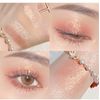 Eyeshadow Palette, Hot Topic on SNS, High Color, No Discarded Colors, Eye Shadow, Glitter, Aishado Palette, Cosmetics, 7 Colors, Daily Use, High Color, Lasting Unique Powder, Cosmetic Tray (02# Mahogany)