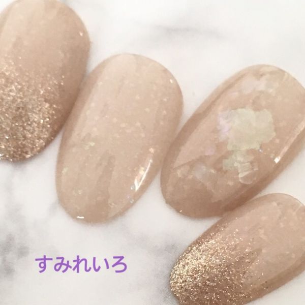 Nail tip false nails cute design simple short long simple coming-of-age ceremony nail present mother short nails small nails big nails berry short chibi nails wedding wedding false nails gel nails●015 lame aurora mocha light hololame grade