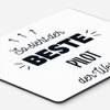 JUNIWORDS 5867284 Mouse Mat with German Text "So sieht der beste Pilot der Welt" [German Language]
