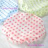 Waterproof Shower Caps 3 Packs - Reusable Plastic Shower Cap Bath Hair Hat with Elastic Band, Large Long Hair Protection Hats for Kids Women Men Spa Salon Hair Mask