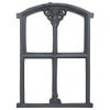 Stable Window Flap Barn Window Iron Window Grey 47 cm Antique Style
