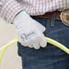Classic Rope Breathable High Performance Roping Gloves Touchscreen Compatible 6 Pack, White, Medium