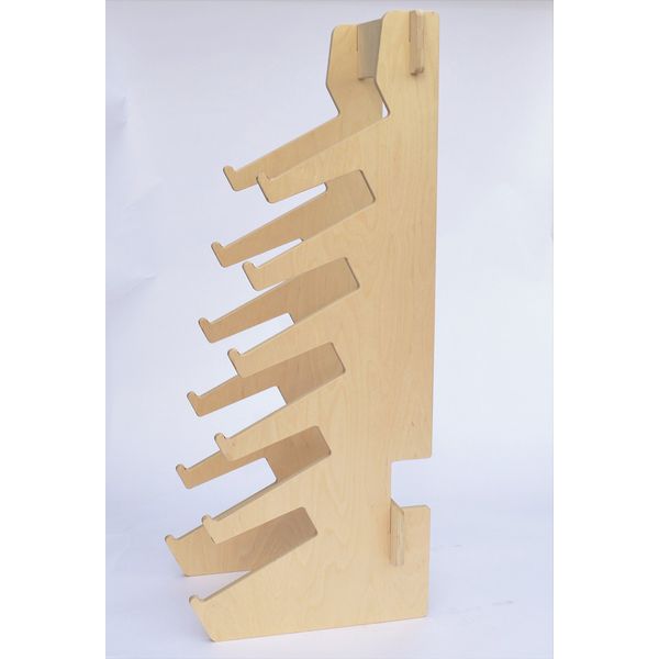 The BOARDROOM Skateboard Longboard Floor Display Rack