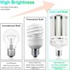 Retrofit High Bay Shop Light 100W LED Corn Cob Light Bulb 5000K Daylight E39 Bas