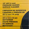 DEWALT DXPW37SC 18" Surface Cleaner for Cold Water Pressure Washers